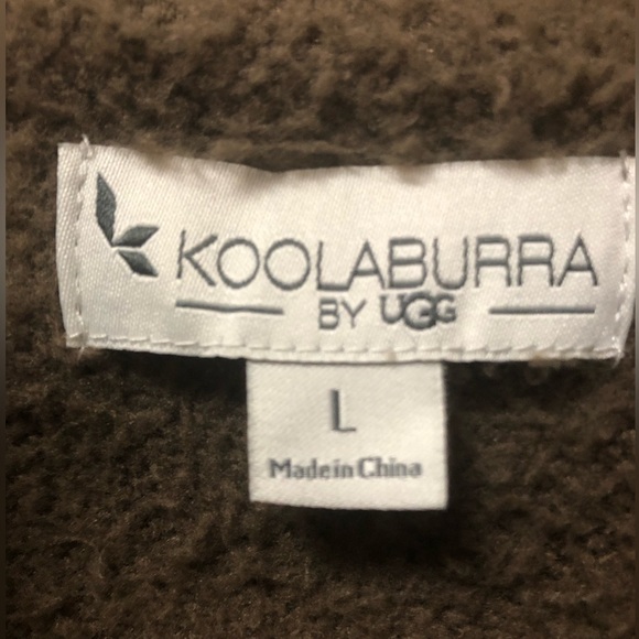 Kookaburra by UGG Sherpa Fleece Shawl Collar Cardigan. - Picture 4 of 4